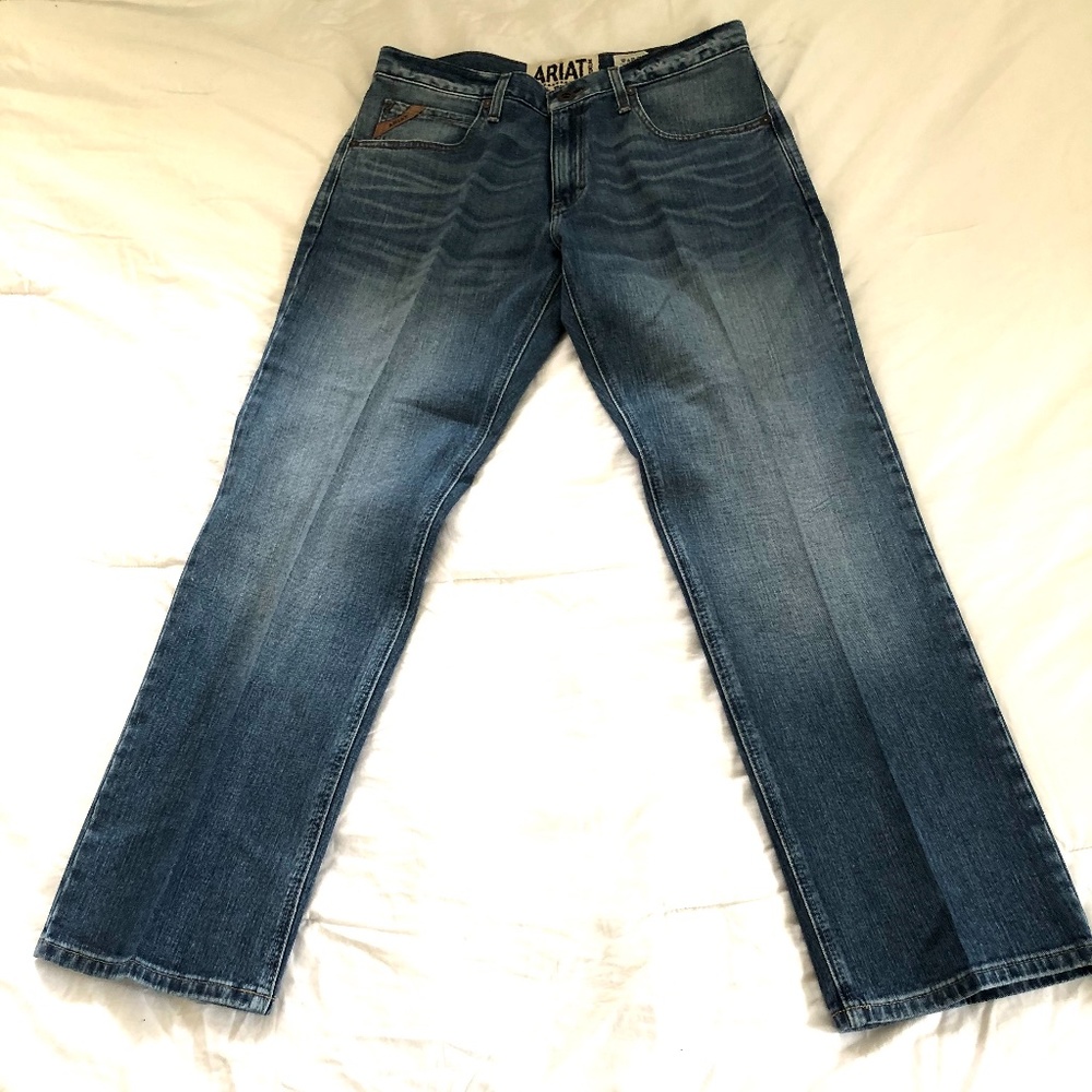 Mens Ariat M2 Bootcut Jeans Size 32x30